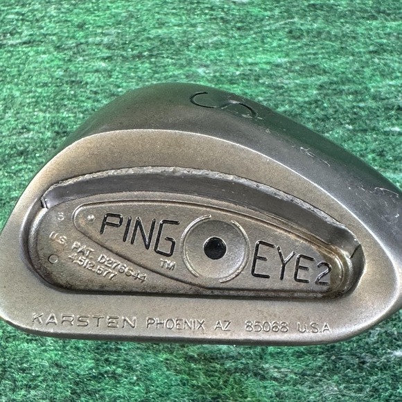Vintage Ping Eye 2 Sand Wedge Golf Club Karsten Phoenix Right Hand Steel 35.75